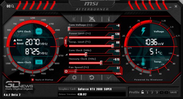 Обзор и тестирование видеокарты Gigabyte GeForce RTX 2080 SUPER Gaming OC