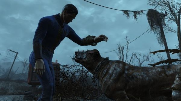 Новый мод Fallout 4 позволяет погладить любую собаку